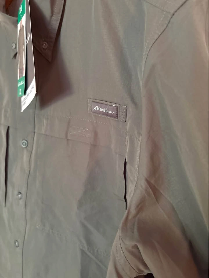 NWT Eddie Bauer Men's XL Long-Sleeve Guide Fishing/Outdoor Shirt - photo 3