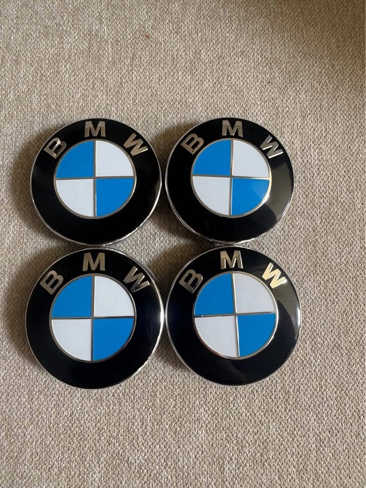 BMW Center Caps – 56mm & 68mm | Set of 4 | Brand New - photo 2