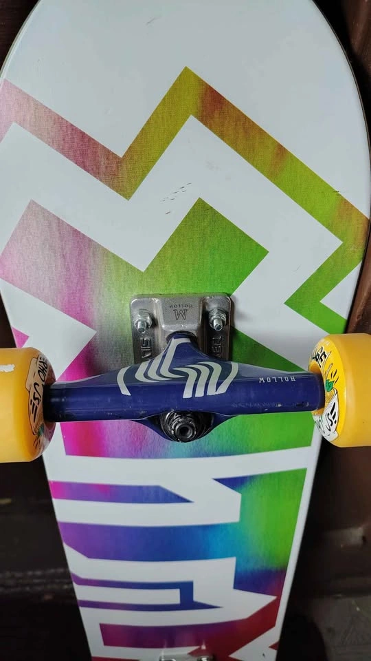 ATM Click "Rainbow Smoker Girl" skateboard - photo 3