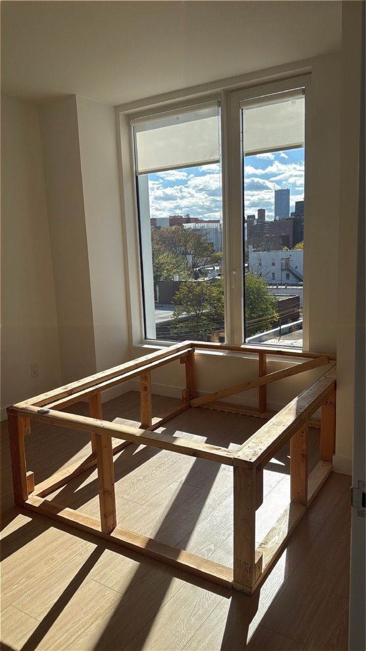 Custom Queen Platform Bed Frame - Tall Underbed Storage - photo 4