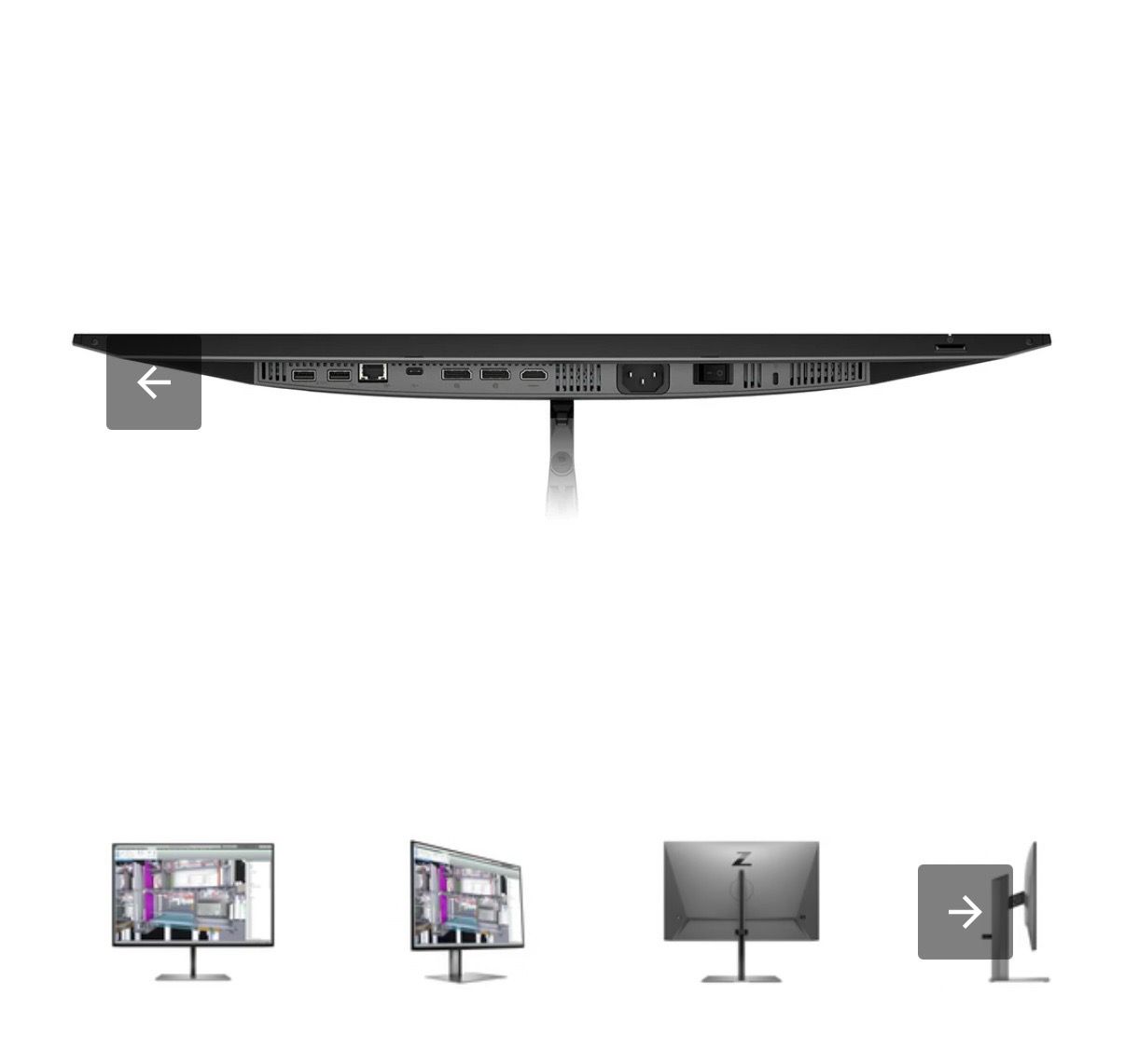 HP 24” monitor hdmi/USB-C IPS display – 1920x1200 - photo 4