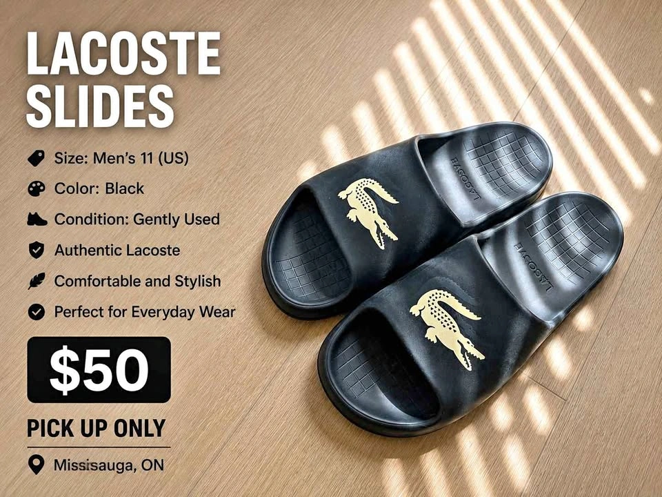 Lacoste sandals