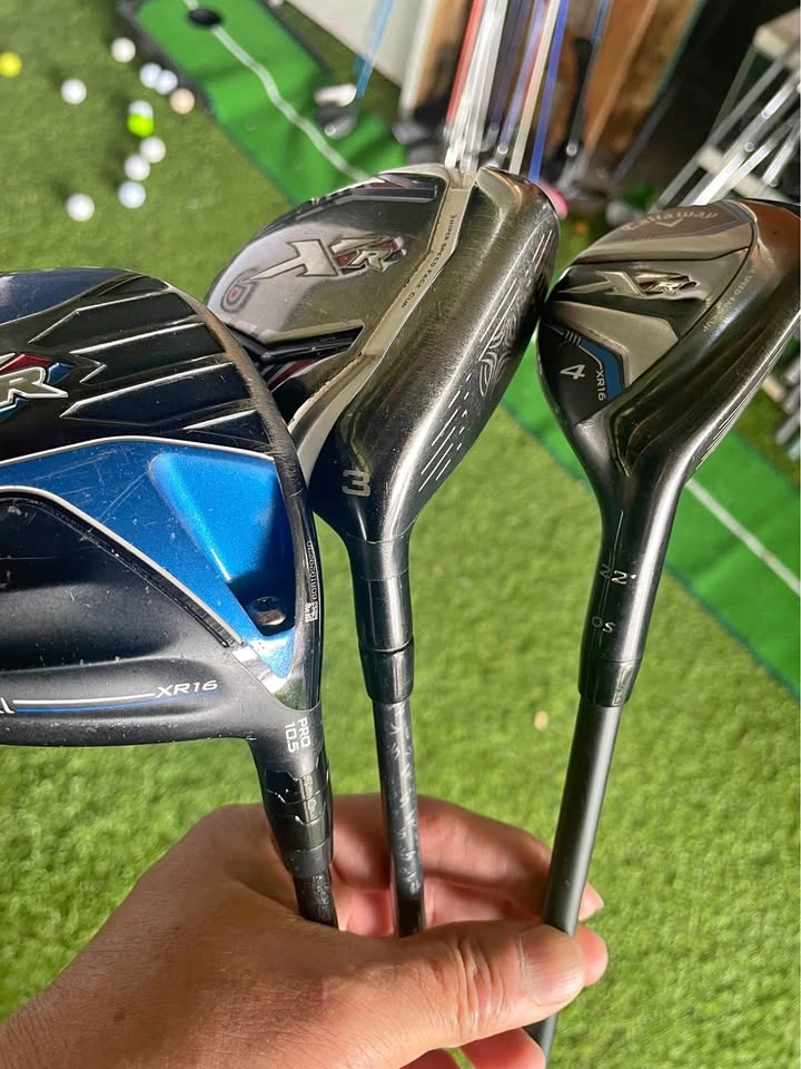Callaway XR Golf Club Set - Driver, 3 Wood, 4 Hybrid
