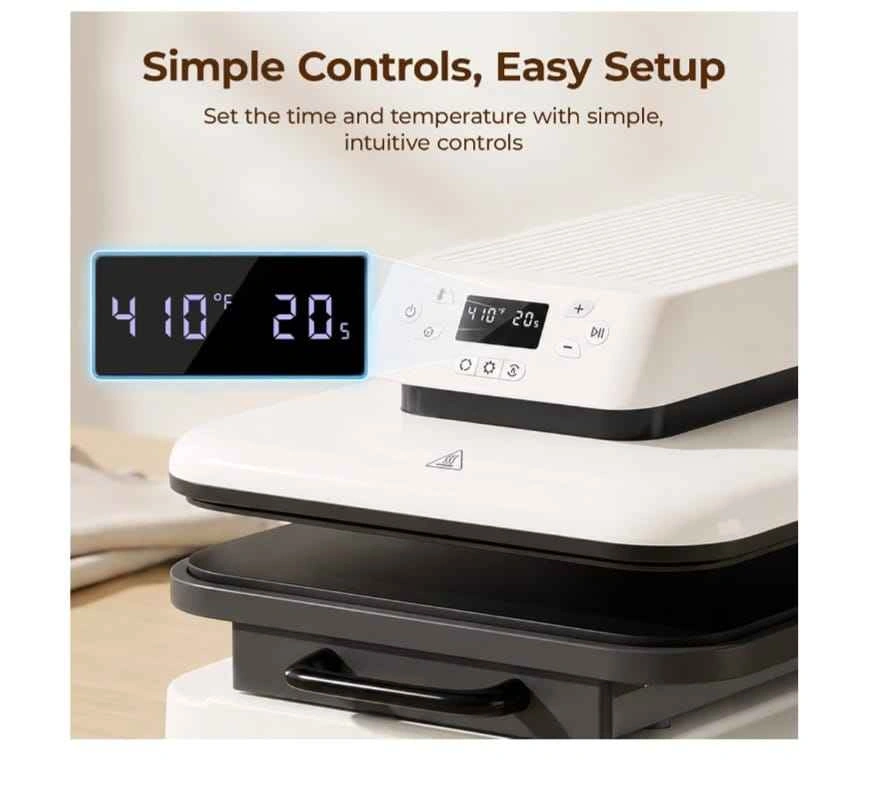 Auto Heat Press Machine - Smart T Shirt Press for Sublimation - photo 2