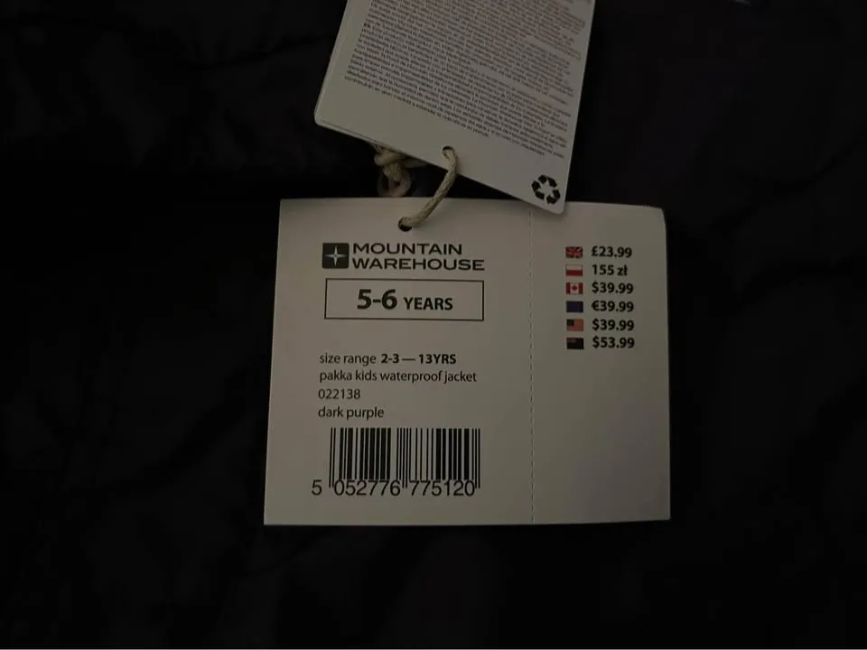 Mountain Warehouse waterproof jacket image indicator(2)