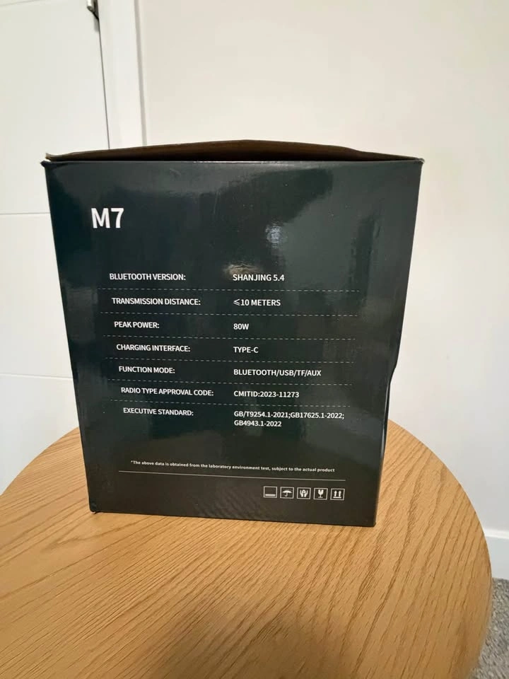 M7 Bluetooth Speaker - photo 2