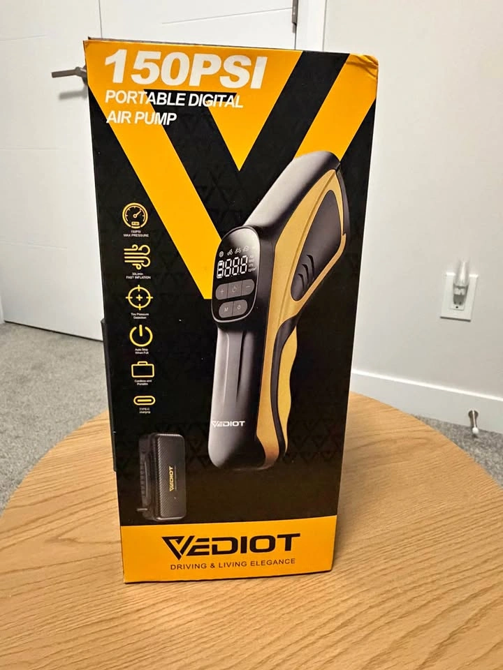 Vediot Portable Digital Air Pump