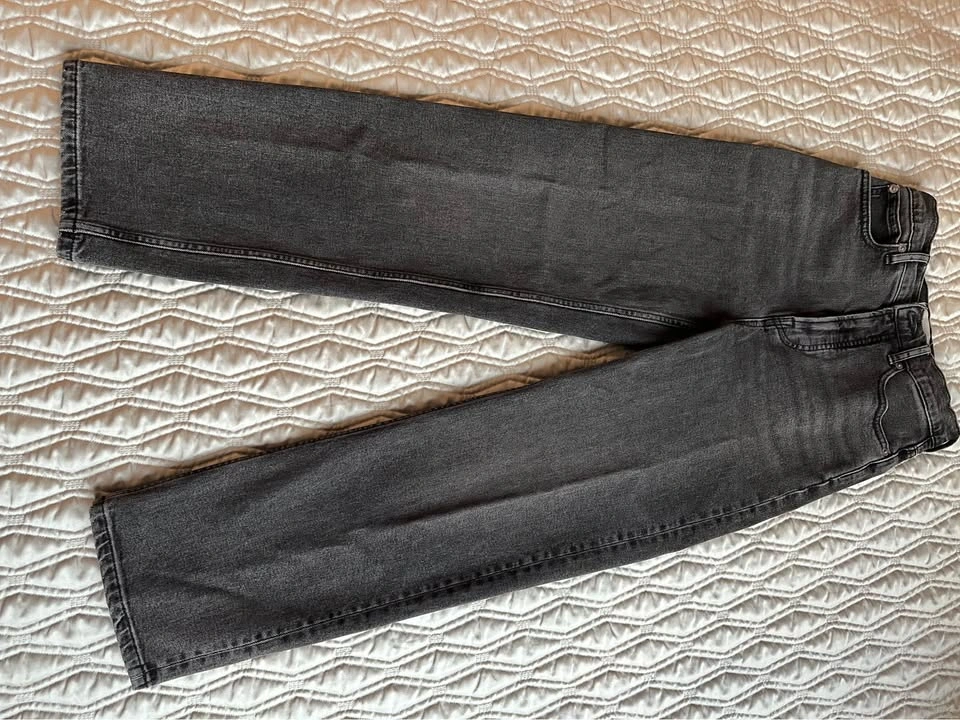 Everlane Way High Jean in Washed Black (25) - photo 4