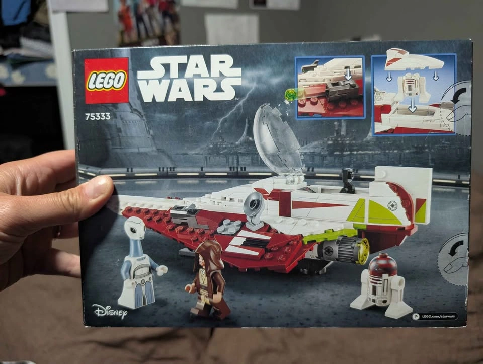 Retired LEGO Star Wars Obi-Wan Kenobi's Jedi Starfighter 75333 - photo 2