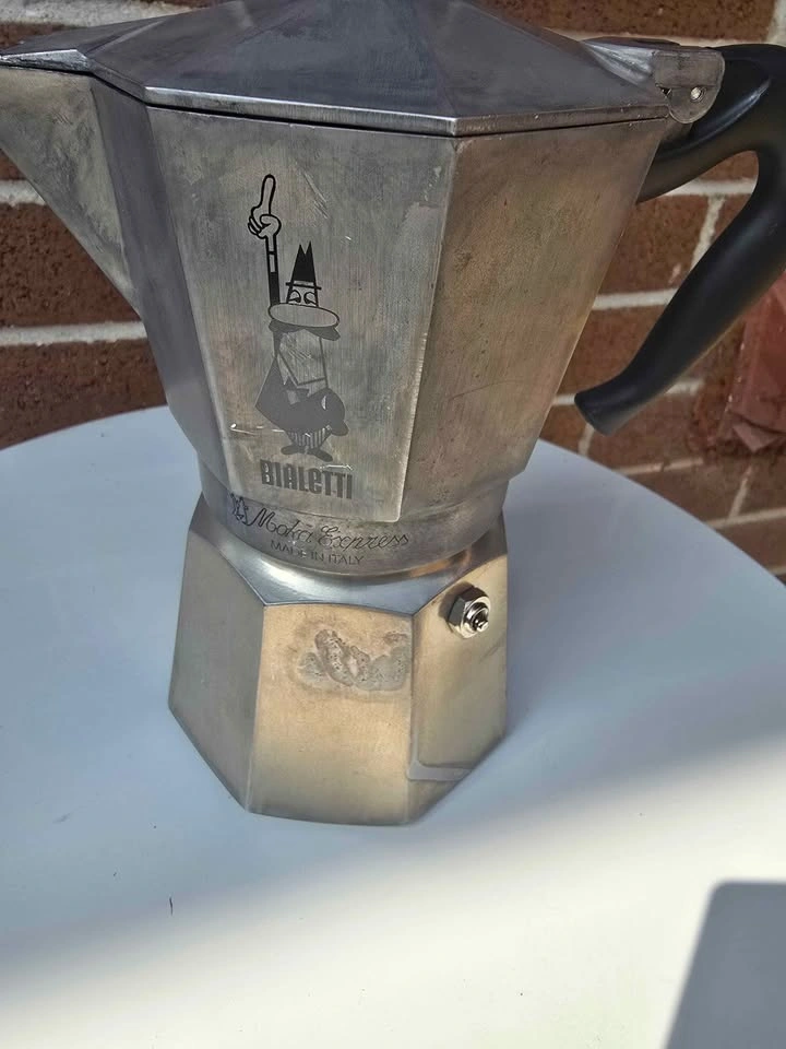 Vintage Bialetti Moka Express Stovetop Espresso Maker - photo 2
