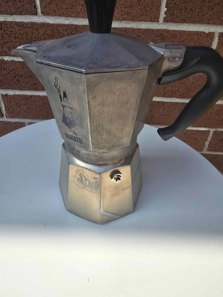 Vintage Bialetti Moka Express Stovetop Espresso Maker - photo 3