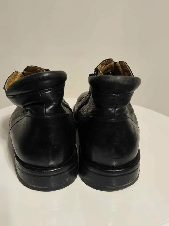 Lido Marinozzi Black Leather Boots - photo 3