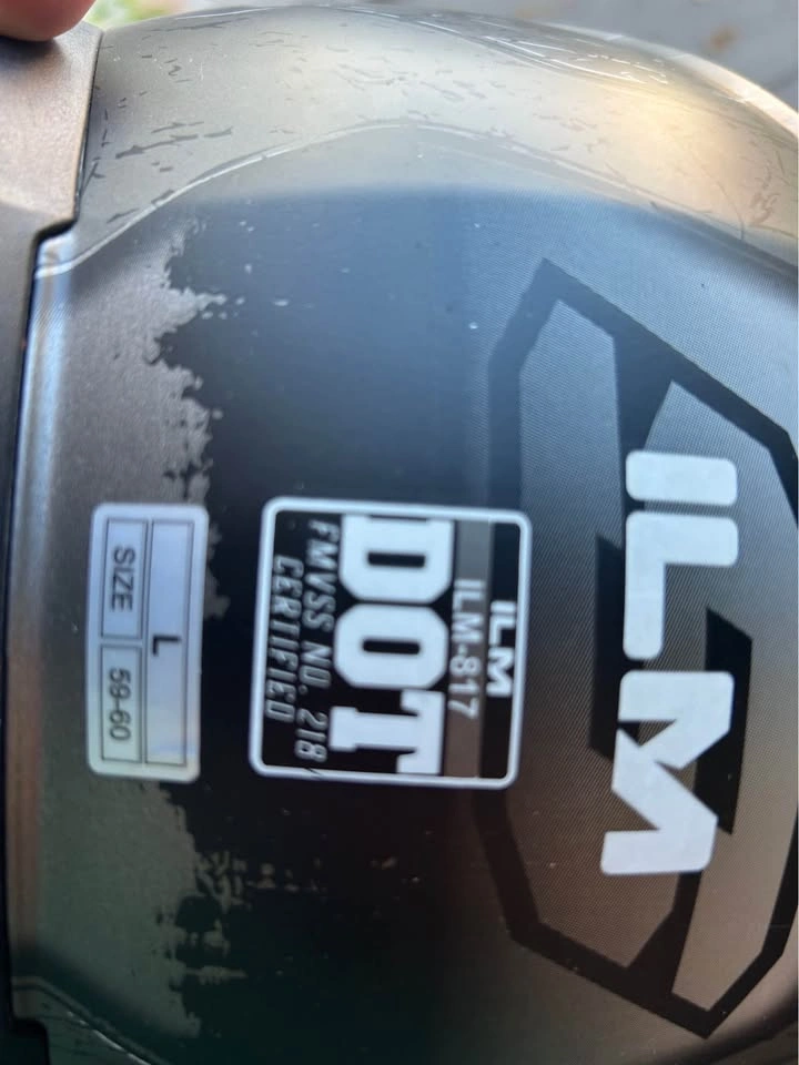 ILM ILM-817 Motorcycle Helmet - photo 2