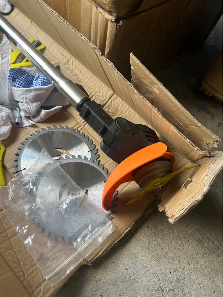 21V Cordless Battery String Grass Trimmer with Accessories - photo 2