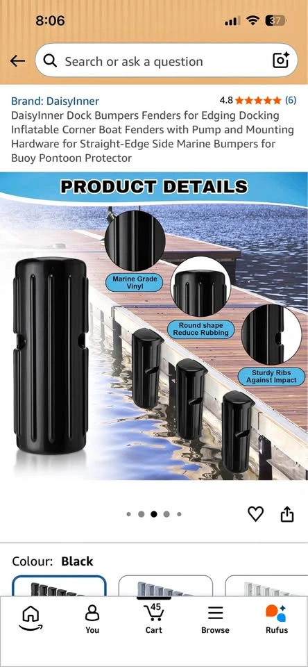 DaisyInner Dock Bumpers Fenders