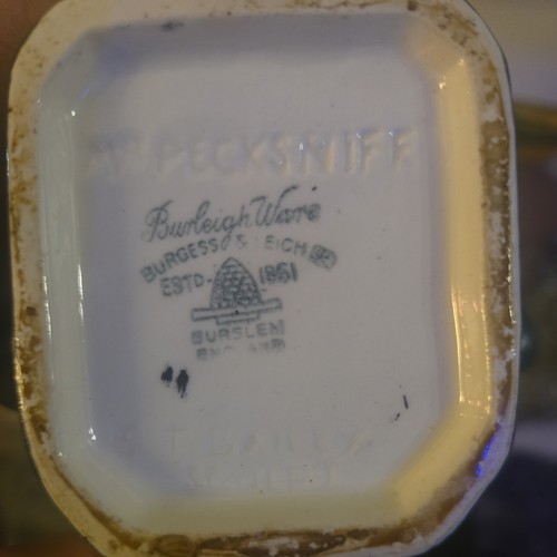 Vintage Burleigh Ware Mr Pecksniff Toby Jug Burgess & Leigh 1930 - photo 2