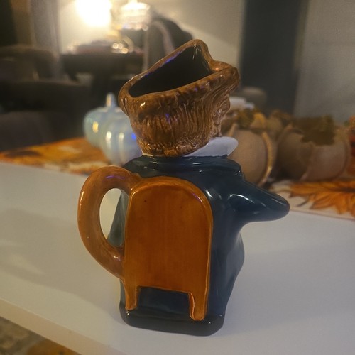 Vintage Burleigh Ware Mr Pecksniff Toby Jug Burgess & Leigh 1930 - photo 4