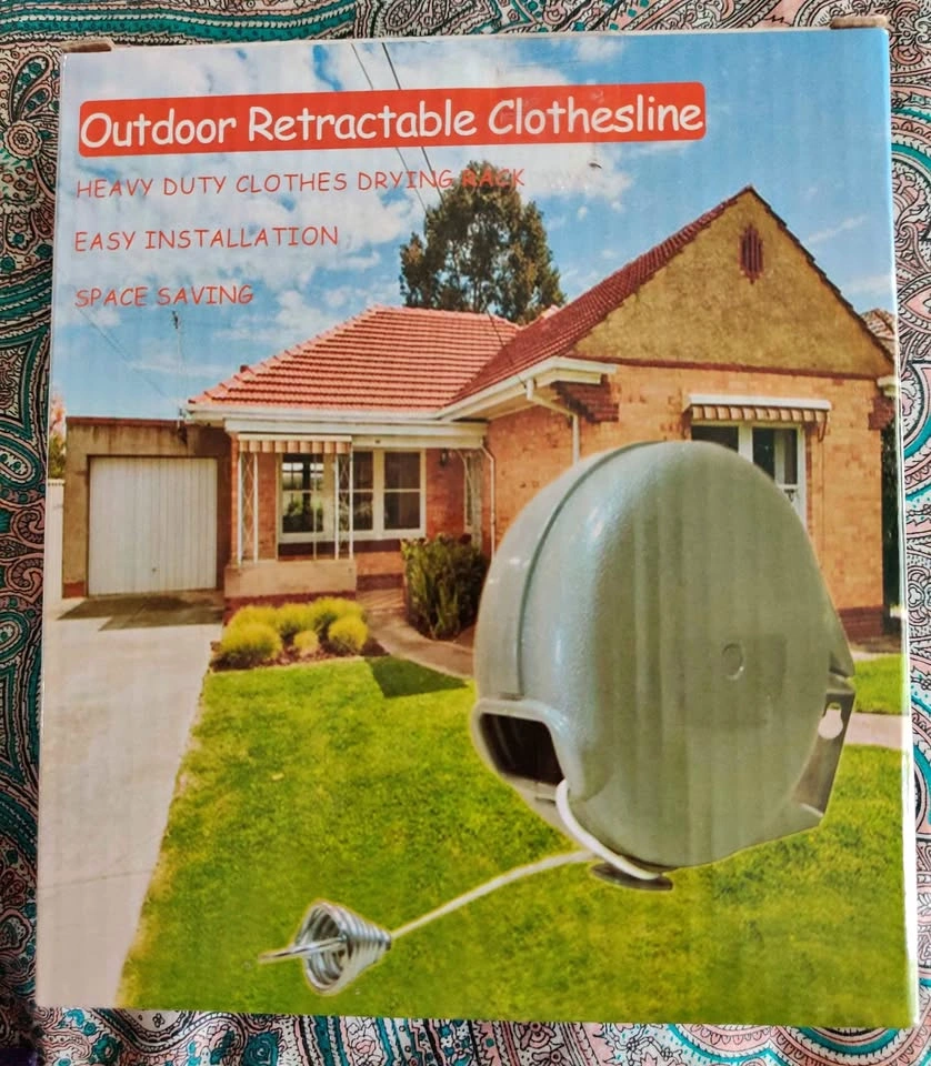 Outdoor Retractable clothesline