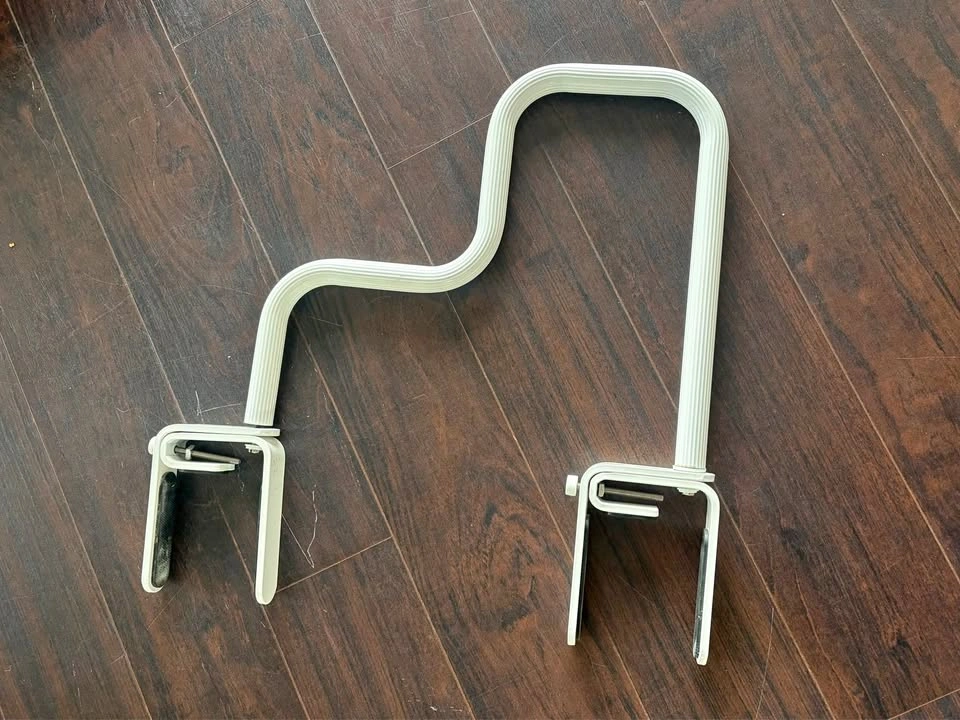 Heavy-Duty Bathtub Safety Rail - Clamp-on Design