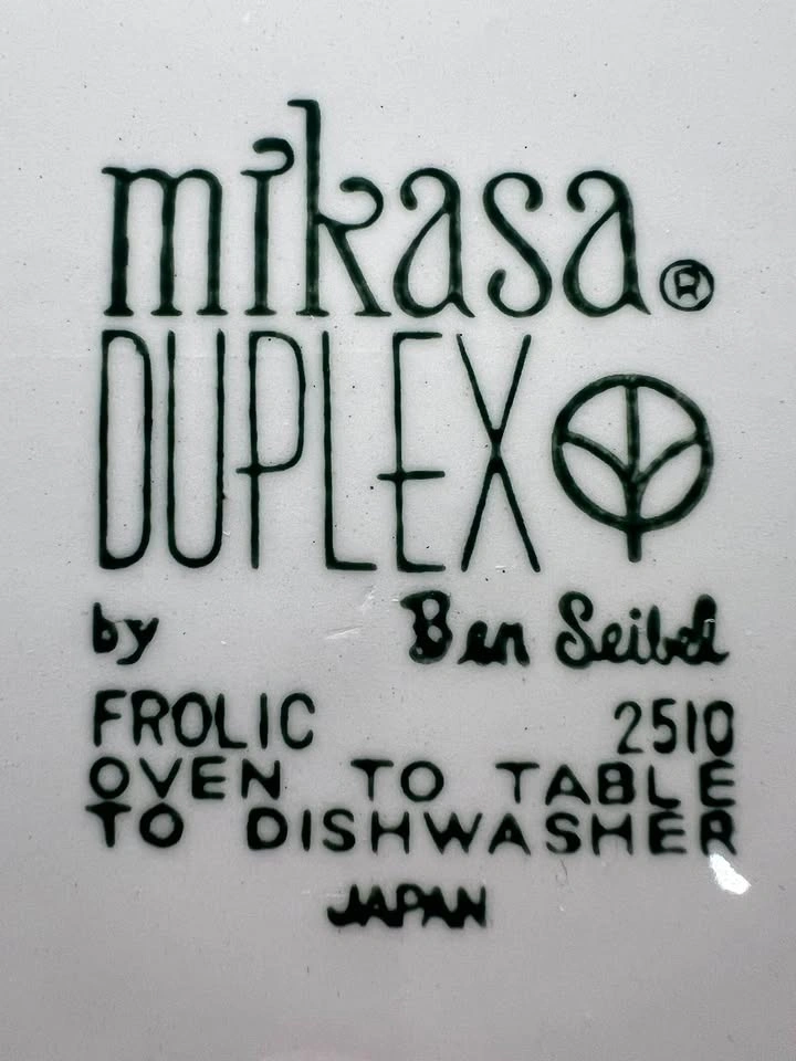 Vintage MCM Mikasa Duplex Frolic 15-Piece Set (1970s) - photo 4