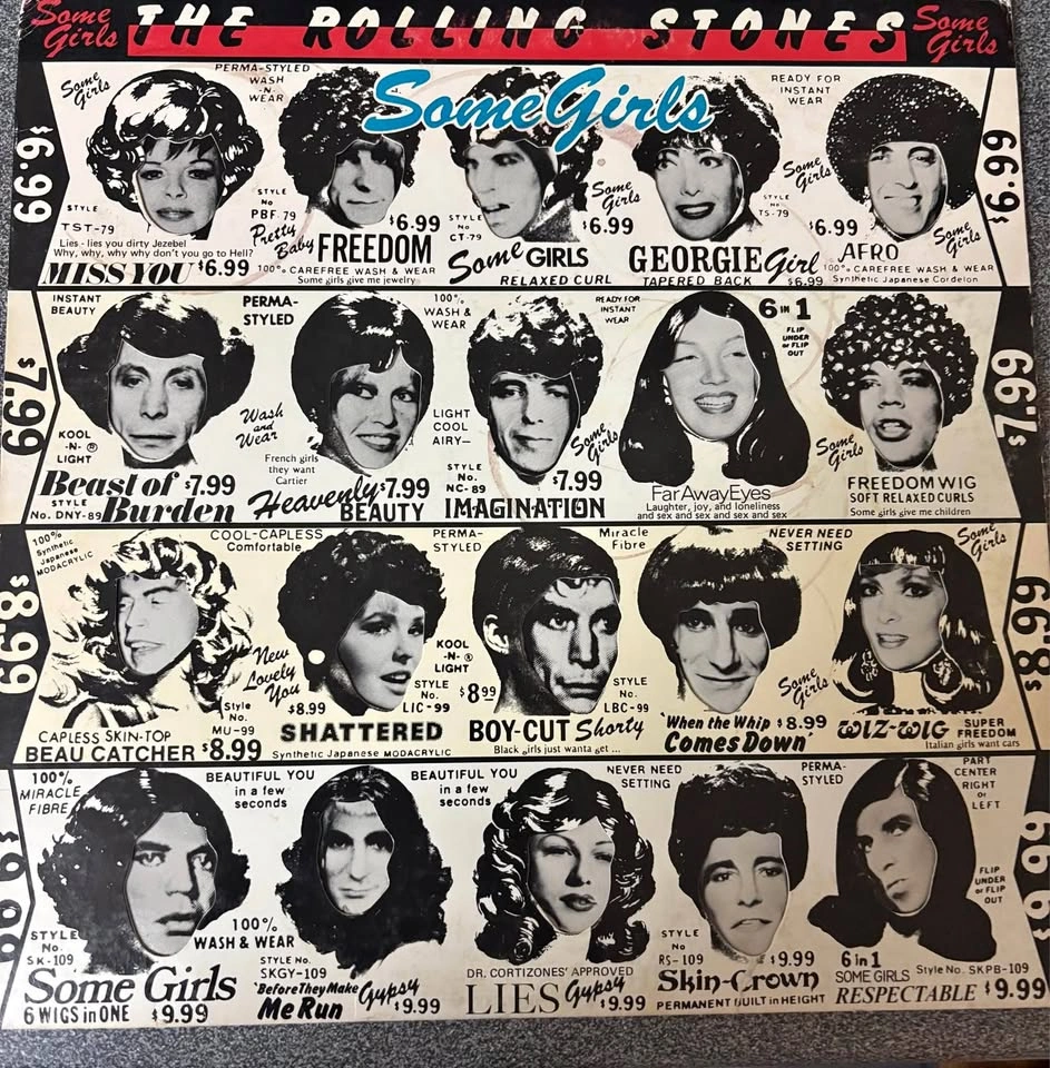 BANNED & RARE The Rolling Stones – Some Girls Vinyl LP