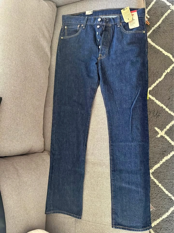Two pairs of Levi Original Men’s 501 34 x 34 jeans