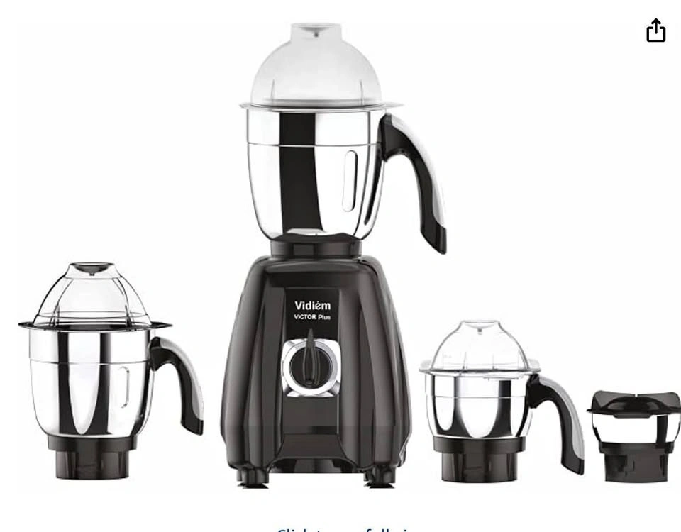 Vidiem Victor Plus Mixer Grinder 110V – 650W