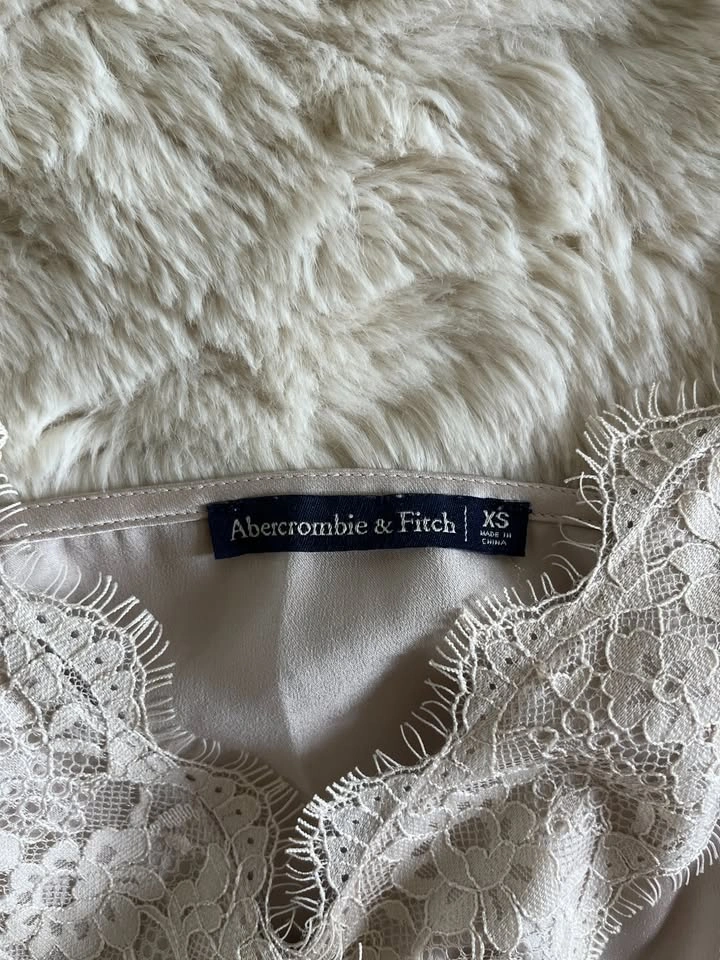 Abercrombie & Fitch Lace Bodysuit XS - Cream - photo 2