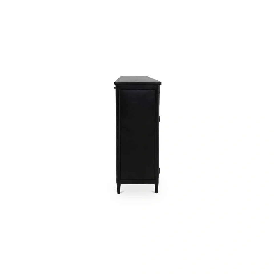 Brand New Moe's - Henry Metal Sideboard, Black - photo 3