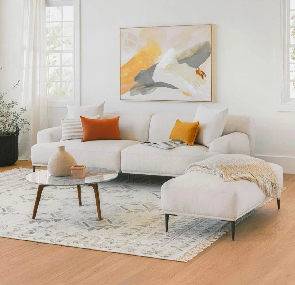 Article Abisko Quartz White sofa 91’ - photo 3