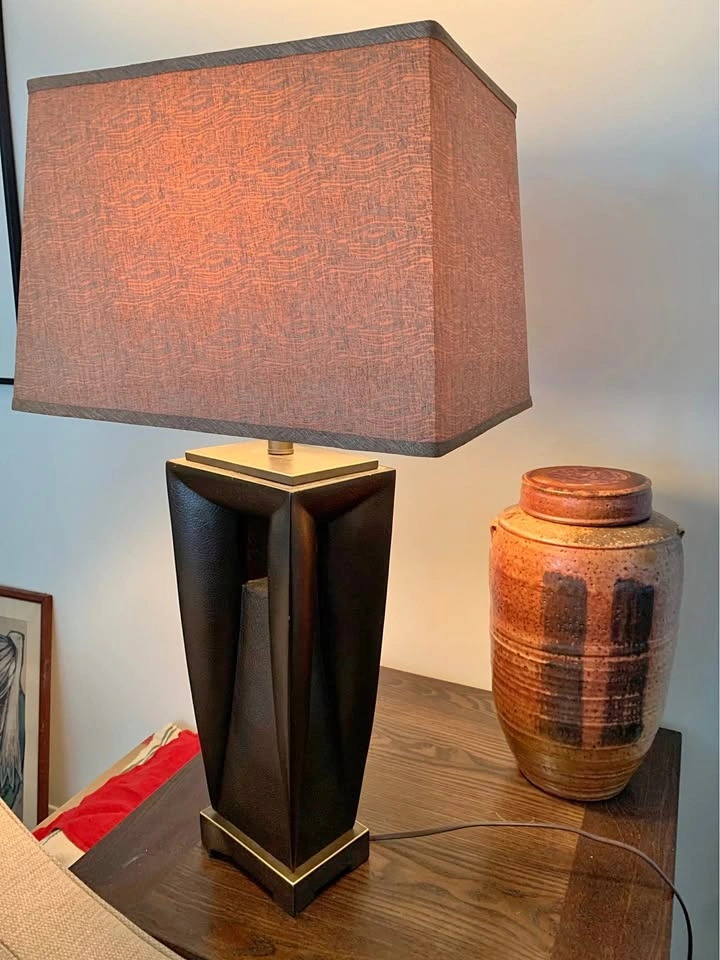 2 Side tables + Lamps