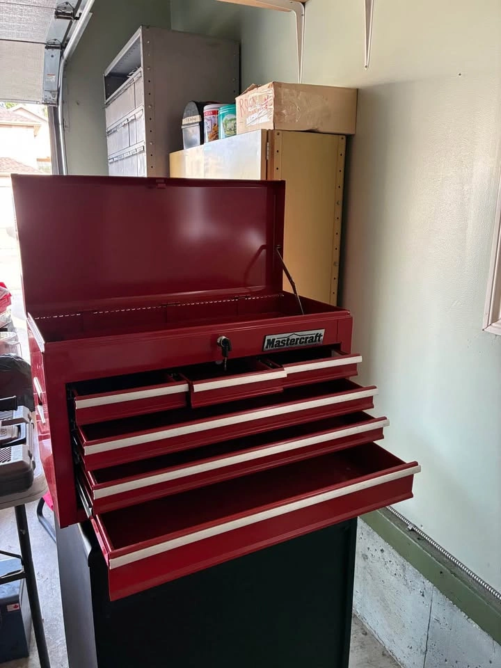 Mastercraft 6-Drawer Top Tool Chest With Keys - photo 2