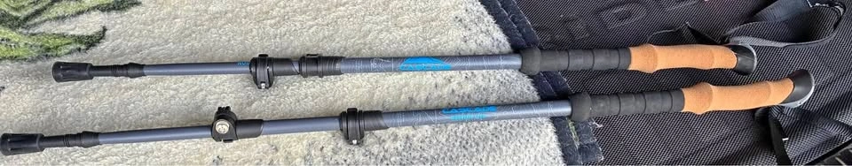 Cascade Mountain Tech Carbon Fiber Trekking Poles + Accessories