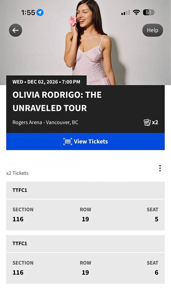 Olivia Rodrigo The Unraveled Tour