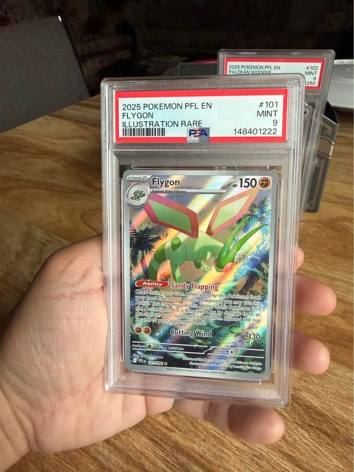 Flygon & Wooper PSA 9 - photo 2
