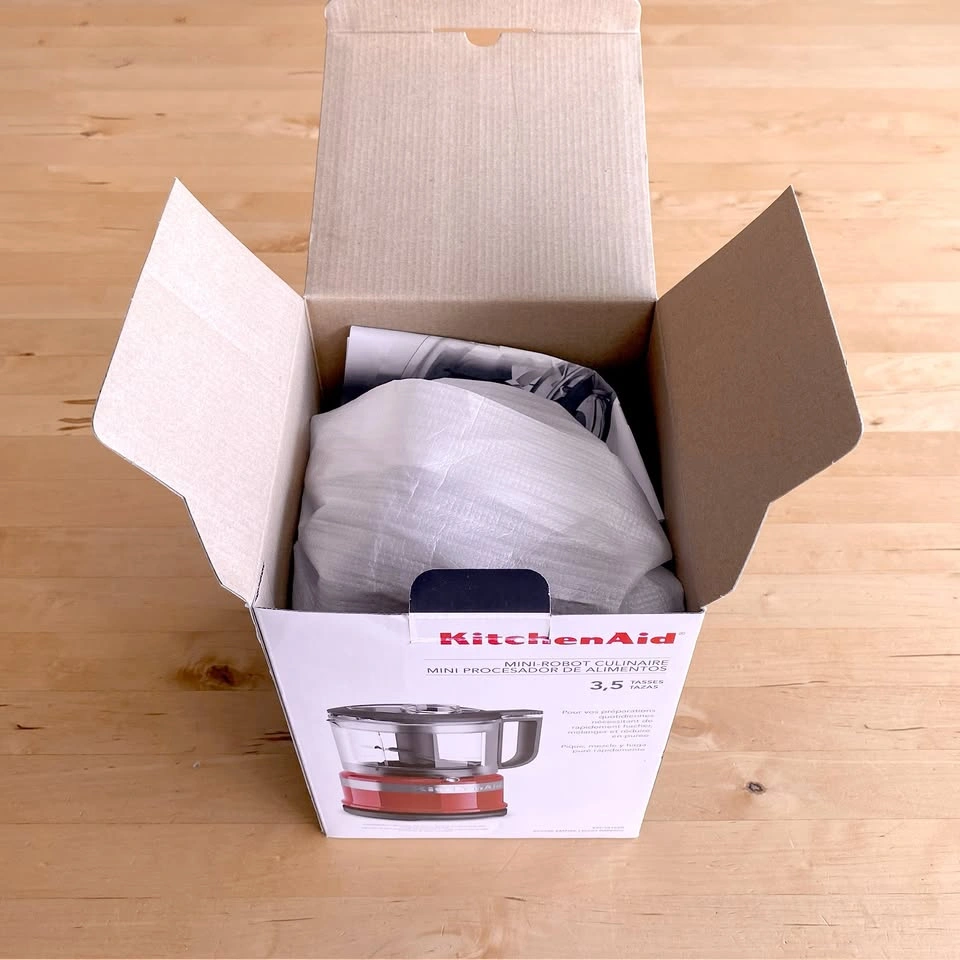 New KitchenAid 3.5 Cup Mini Food Processor Empire Red - photo 2