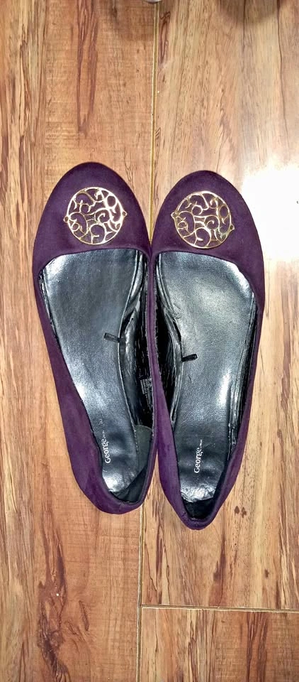 Purple Ballet Flats