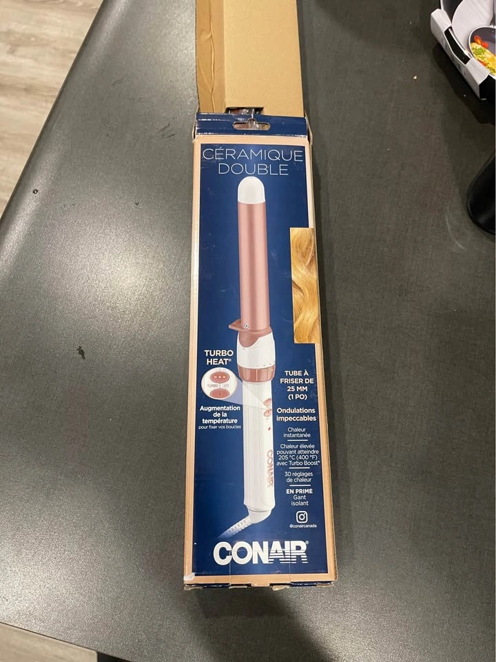 Brand New- Conair Double Ceramic Curling Wand - photo 4
