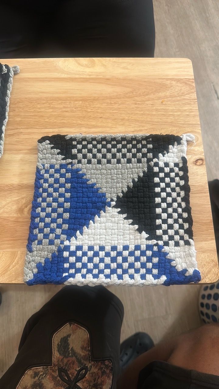 Handcrafted Handmade trivet - photo 2