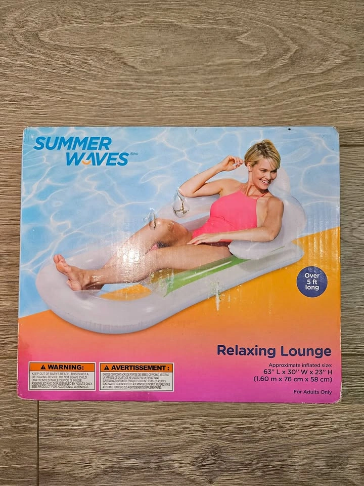 Inflatable Pool Float Lounger