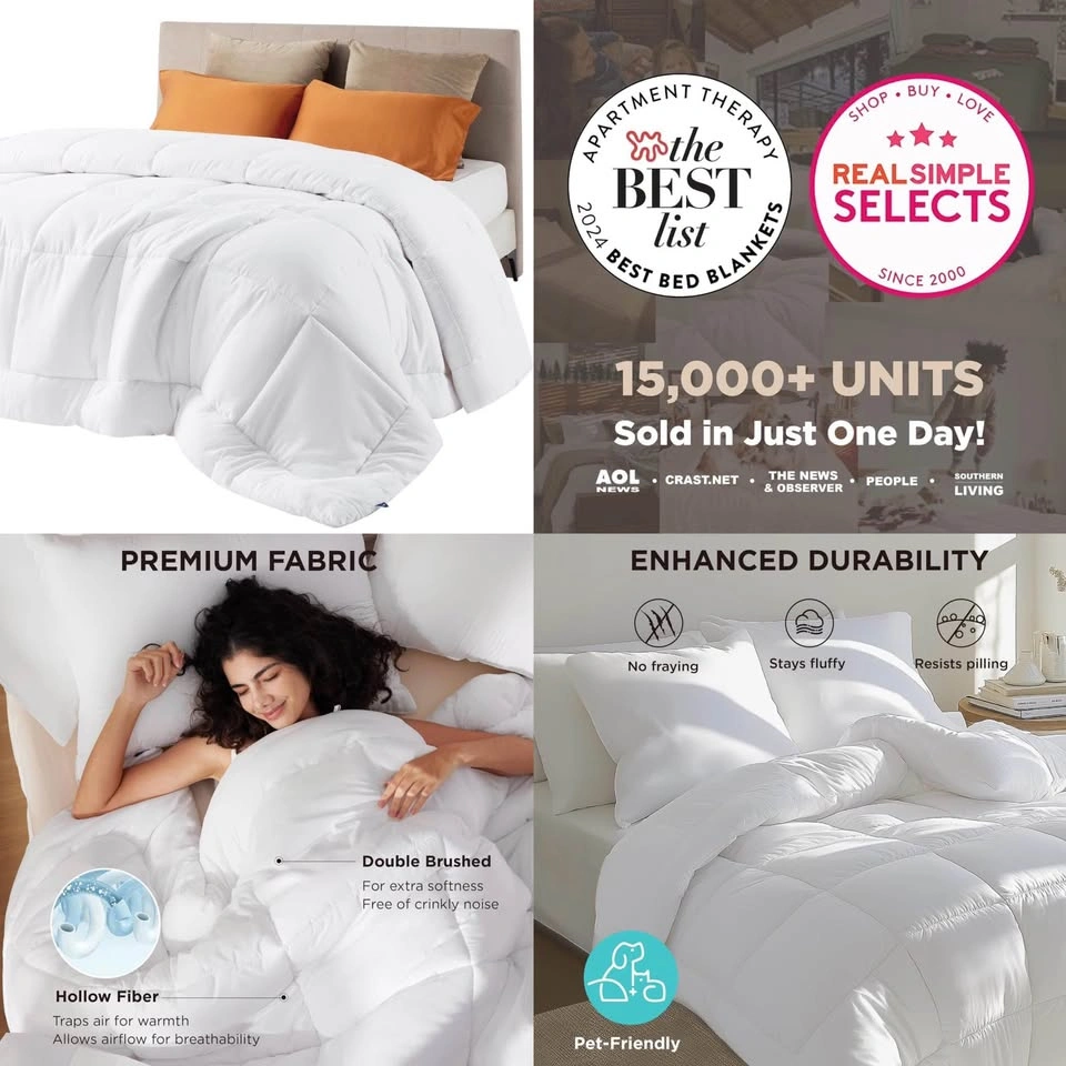 Bedsure Queen Duvet Insert - photo 2