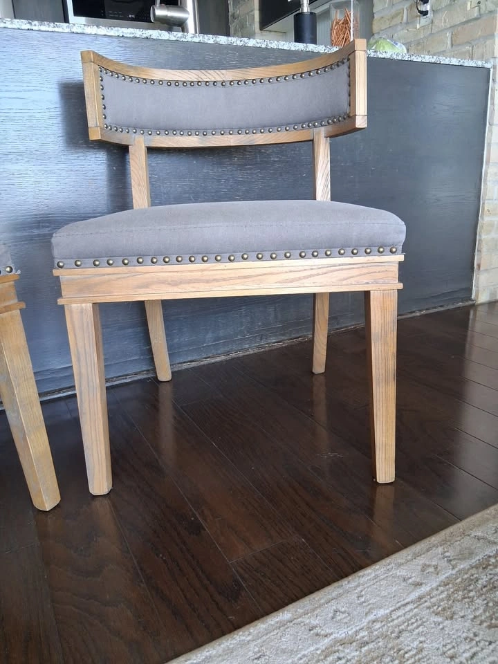 Solid Wood and Soft Upholstered Dining Chairs - Two Available - photo 4