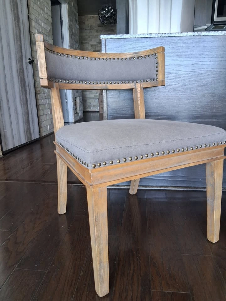 Solid Wood and Soft Upholstered Dining Chairs - Two Available - photo 5