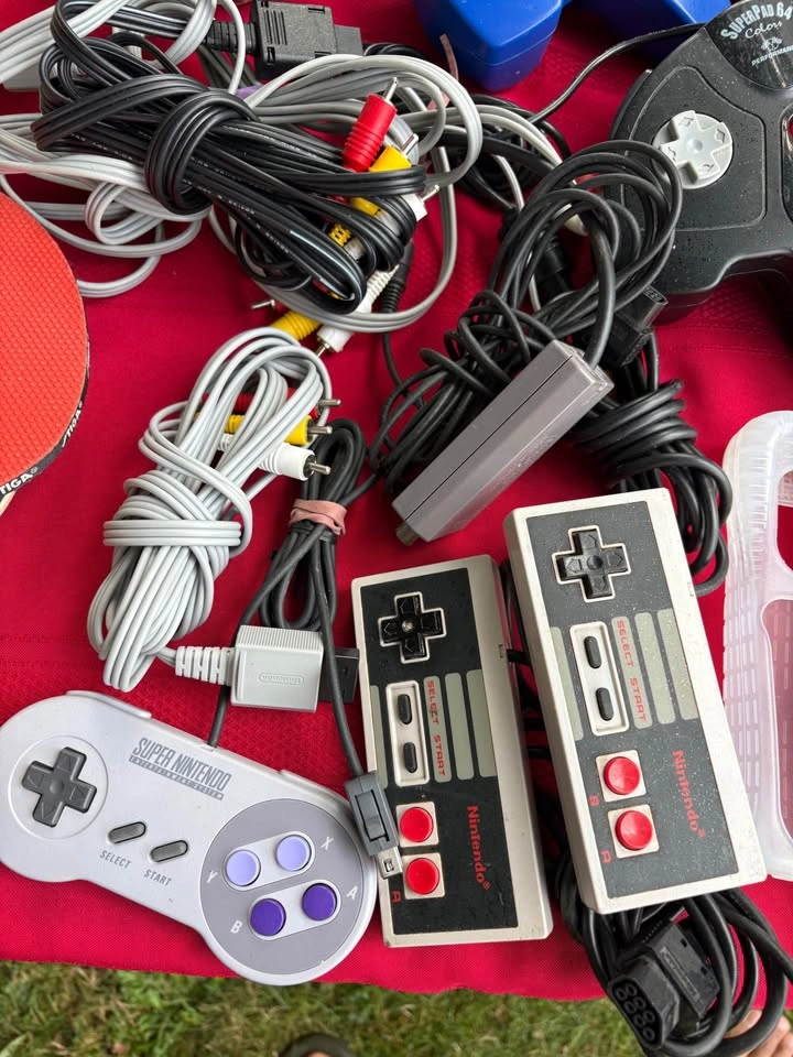 Nintendo, Sega, and Xbox Retro Video Game Controller Lot - photo 5