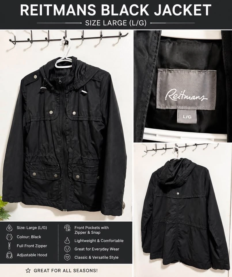 Ladies Reitman Hooded Utility Winter Jacket