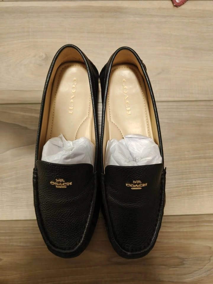 Coach Marley Leather Loafers Size 10 B - photo 3