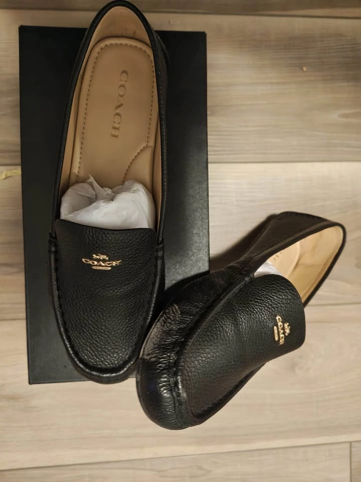 Coach Marley Leather Loafers Size 10 B - photo 4