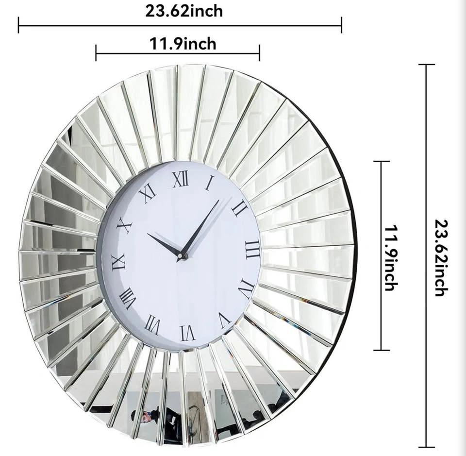 Brand New in Box Elegant Round Wall Clock - photo 3