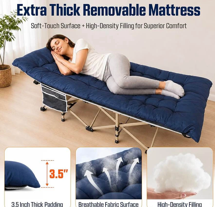 Brand New in Box Portable Camping Cot with Mattress - photo 4