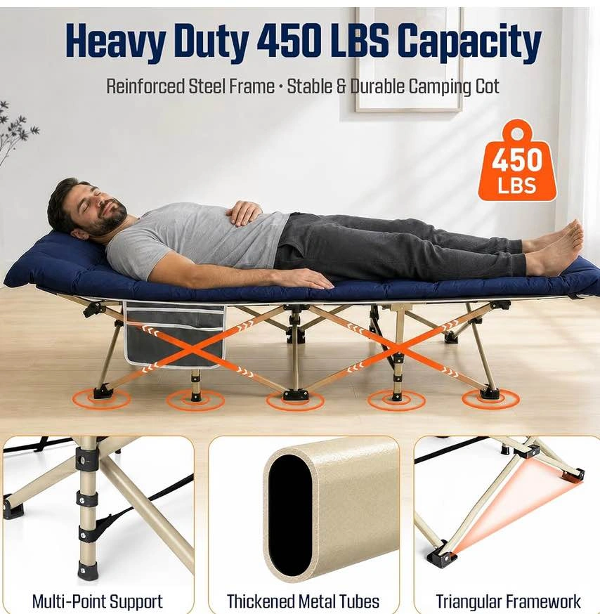 Brand New in Box Portable Camping Cot with Mattress - photo 5